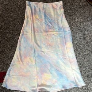Women’s maxi slip skirt
